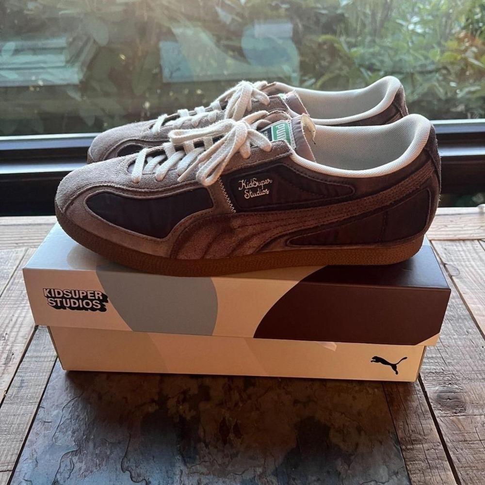 Kidsuper x Puma brazil sneaker "espresso brown" - Picture 3 of 7